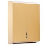 Vellora , Z Katlı Premium Kağıt Havluluk Dispenseri, Aisi 304 Gold 600'lü