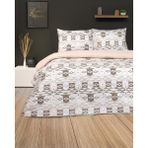 Vellorca Home Exclusive Likya Yeşili Tek Kişilik Lastikli Çarşaflı Nevresim Takımı - 160 x 120 cm
