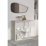 Velmira Dresuar - 75 cm - Beyaz - Bej