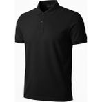 Velmora Fashion Erkek Polo Yaka Düğmeli Pike Kumaş Tişört Regular Fit Kısa Kol T-Shirt - Siyah