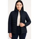 Velmora Fashion Velmora Premium Kadın Bomber Mont Ceket – Su İtici Kumaş, Kapitone Astarlı, Fermuarlı, Kışlık - Laci