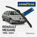 Velonova Good Year 2’Li Set Muz Tipi Silecek Takımı Renault Megane 1996-2003 Ön Cam Sileceği 550Mm-500Mm