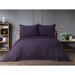 Velora Home Elara Çift Kişilik Yatak Örtüsü - Mürdüm - 230 x 240 cm