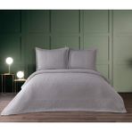 Velora Home Frida Çift Kişilik Yatak Örtüsü - Açık Gri - 230 x 240 cm