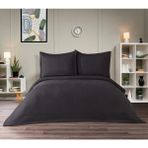Velora Home Luna Çift Kişilik Yatak Örtüsü - Koyu Gri - 230 x 240 cm