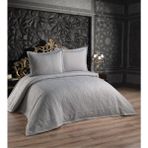 Velora Home Stella Çift Kişilik Yatak Örtüsü - Açık Gri - 230 x 240 cm