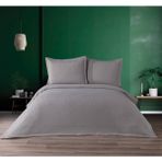 Velora Home Viola Çift Kişilik Yatak Örtüsü - Açık Gri - 230 x 240 cm