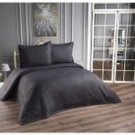 Velora Home Zenit Çift Kişilik Yatak Örtüsü - Koyu Gri - 230 x 240 cm