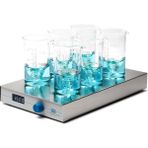 Velp Multistirrer 6´lı Dijital Manyetik Karıştırıcı - Beyaz
