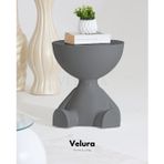 Velura Ayıcık & Teddy Antrasit Yan Sehpa