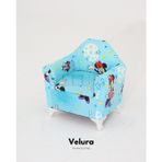 Velura Çocuk Berjer - Mickey Mouse - Turkuaz