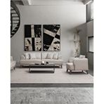 Velura Home Aden 3+1 Koltuk Takımı ve Oturma Grubu Ekru