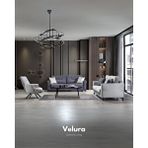 Velura Home Alaf 3+3+1+1 Koltuk Takımı ve Oturma Grubu Gümüş
