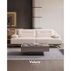 Velura Home Alya Üçlü Koltuk ve 3'lü Kanepe Krem