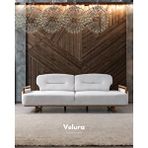 Velura Home Alyans 3+3+3 Koltuk Takımı ve Oturma Grubu Kahverengi