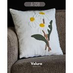 Velura Home Dekoratif Kırlent ve Pinterest Kırlent ve Keten Kumaş - Nakış İşleme ve A138 Çok Renkli