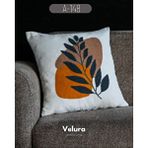 Velura Home Dekoratif Kırlent ve Pinterest Kırlent ve Keten Kumaş - Nakış İşleme ve A148 Çok Renkli