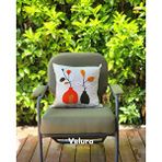 Velura Home Dekoratif Kırlent ve Pinterest Kırlent ve Keten Kumaş - Nakış İşleme ve A7 Çok Renkli