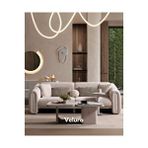 Velura Home Hermes Üç Adet Üçlü Kanepe ve 3'lü Koltuk (3+3+3) - Krem