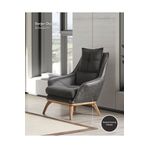 Velura Home & Living Azir Koltuk Takımı & Bazalı Yataklı Koltuk Takımı - Nubuk Bukle Kumaş