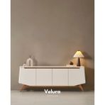 Velura Home & Living Balat Konsol (Ayna Hariç) - Krem Rengi
