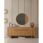 Velura Home & Living Eylül Konsol - Naturel (Ayna Dahil) - Natural Ceviz