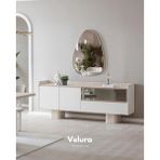 Velura Home & Living Flora Konsol (Ayna Hariç) - 200x80 - Beyaz