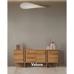 Velura Home & Living Kolezyum Konsol - Naturel (Ayna Hariç) - Natural Ceviz