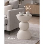 Velura Home & Living Maco Yan Sehpa - Krem