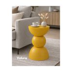 Velura Home & Living Maco Yan Sehpa - Sarı