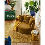 Velura Home & Living Miz Berjer & Puf & Armut & Tekli Koltuk & Dinlenme Koltuğu - Sarı