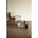 Velura Home & Living Modern Orta Sehpa & Küre-Top-Zar Sehpa & Ahşap Sehpa & Pinterest Sehpa-Mdf - Üçgen - 2BT1CT - Üçgen Ceviz Mdf - 2