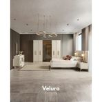 Velura Home & Living Monaco Yatak Odası Takımı - Krem - 160 x 200