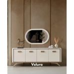 Velura Home & Living Nova Konsol - Krem (Ayna Dahil) - Krem Rengi