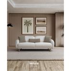 Velura Home & Living Rolf Sırt Mekanizmalı Üçlü Kanepe & 3'lü Koltuk - Kırık Beyaz - Yeşil - Kırıkbeyaz Kanepe