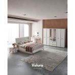 Velura Home & Living Sion Yatak Odası Takımı - Beyaz - 160 x 200