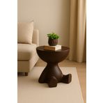 Velura Home & Living Tedy Yan Sehpa & Ayıcık Zigon Sehpa & Pinterest Sehpa Modeli - Koyu Ceviz