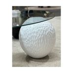 Velura Home & Living Top & Döküm Küre & Sehpa Ayağı & Iç Mekan Ve Dış Mekan Aksesuarı Beyaz Dragon (SADECE 1 TOP)