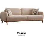Velura Home & Living Vezir Üçlü Kanepe - Yeşil