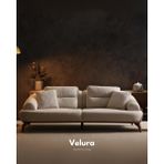 Velura Home & Living Vino Üçlü Kanepe - Krem