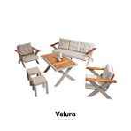 Velura Home Mercan Bahçe Takımı - Beyaz