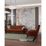 Velura Home Milda Koltuk Takımı ve Oturma Grubu (3+1) Bordo