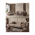 Velura Home Mylan 3+3+1 Koltuk Takımı ve Oturma Grubu Bej