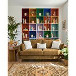Velura Home Pamela Kanepe - Hardal Sarı