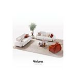 Velura Home Piedra Koltuk Takımı ve Sırt Mekanizmalı Kanepe (3+3+1+1) Çok Renkli