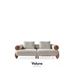 Velura Home Soho 3+3+3 Koltuk Takımı ve Oturma Grubu Beyaz