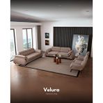 Velura Home Tulia Koltuk Takımı ve Oturma Grubu (3+3+1+1) Krem