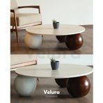 Velura Küre Ahşap Orta Sehpa - B.Yuvarlak & 2C-1B