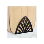 VELUX HOME Monstera Kesme Doğrama Tahtası Tepsi Askısı Metal Tencere Kapağı Tutucu Askılık Korozyona Dayanıklı BOYUT: 12,5*14*4,5 CM