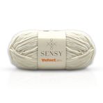 Velvet Slim El Örgü Kazak Ipi Bebek Battaniye Kadife Amigurumi İp (Ekru)